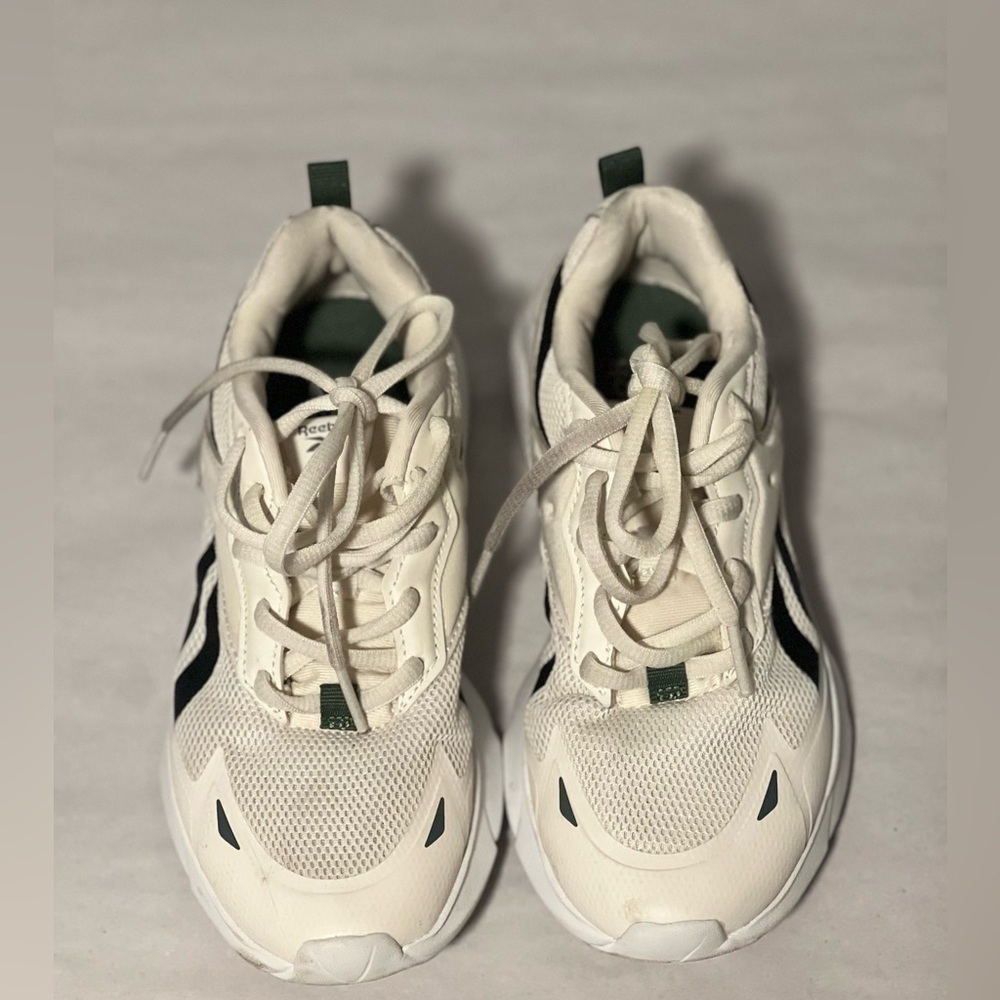 Reebok Kids Cream and Black Sneakers